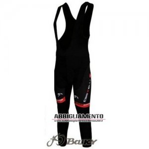 Abbigliamento Castelli 2010 Manica Lunga E Calza Abbigliamento Con Bretelle Nero E Bianco 2