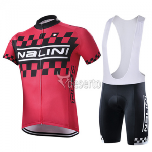 Abbigliamento Nalini 2015 Manica Corta E Pantaloncino Con Bretelle Nero E Rosso.png