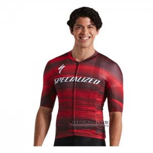 Abbigliamento Specialized Manica Corta e Pantaloncino Con Bretelle 2021 Rosso