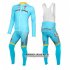 Abbigliamento Astana 2016 Manica Lunga E Calza Abbigliamento Con Bretelle Blu E Giallo