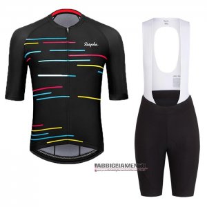 Abbigliamento Rapha 2020 Manica Corta e Pantaloncino Con Bretelle Nero