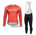 Abbigliamento Scott 2020 Manica Lunga e Calzamaglia Con Bretelle Rosso