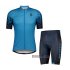 Abbigliamento Scott Manica Corta e Pantaloncino Con Bretelle 2021 Blu