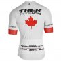 Abbigliamento Trek Factory Racing Campione Canada 2019 Manica Corta e Pantaloncino Con Bretelle Bianco