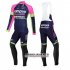 Abbigliamento Lampre 2016 Manica Lunga E Calza Abbigliamento Con Bretelle Blu E Fuxia