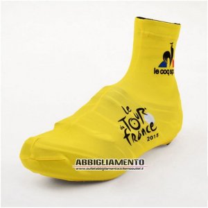 Copriscarpe Cronometro Tour De France Giallo 2015