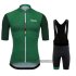 Abbigliamento Rapha 2020 Manica Corta e Pantaloncino Con Bretelle Verde