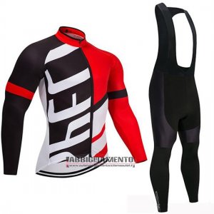 Abbigliamento Specialized 2019 Manica Lunga e Calzamaglia Con Bretelle Nero Rosso