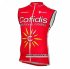 Gilet antivento Cofidis 2016 Giallo E Rosso