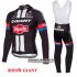 Abbigliamento Sky 2016 Manica Lunga E Calza Abbigliamento Con Bretelle Nero E Rosso