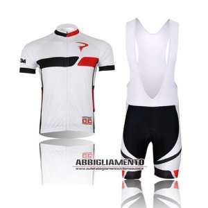 Abbigliamento Pinarello 2013 Manica Corta E Pantaloncino Con Bretelle Nero E Bianco