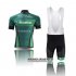 Abbigliamento Europcar 2014 Manica Corta E Pantaloncino Con Bretelle Verde E Nero