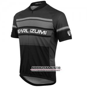 Abbigliamento Pearl Izumi 2016 Manica Corta E Pantaloncino Con Bretelle Nero E Grigio