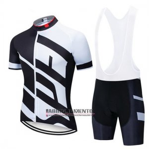 Abbigliamento Specialized 2019 Manica Corta e Pantaloncino Con Bretelle Bianco Nero