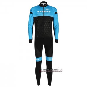 Abbigliamento Trek 2020 Manica Lunga e Calzamaglia Con Bretelle Nero Blu