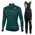 Donne Abbigliamento Sportful 2020 Manica Lunga e Calzamaglia Con Bretelle Verde
