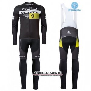 Abbigliamento Scott 2016 Manica Lunga E Calzamaglia Con Bretelle Giallo E Nero