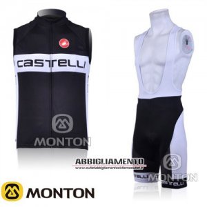 Gilet Antivento Castelli Nero E Bianco 2016