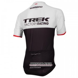 Abbigliamento Trek Factory 2016 Manica Corta E Pantaloncino Con Bretelle Nero E Bianco