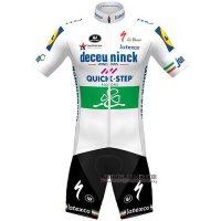 Abbigliamento Deceuninck Campione Irlanda Quick Step 2020 Manica Corta e Pantaloncino Con Bretelle