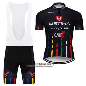 Abbigliamento MsTina Focus 2019 Manica Corta e Pantaloncino Con Bretelle Nero