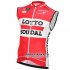 Gilet Antivento Lotto Soudal Rosso E Bianco 2016