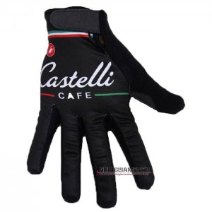 2020 Castelli Guanti Dita Lunghe Ciclismo Nero