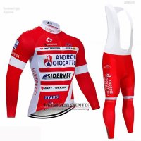 Abbigliamento Androni Giocattoli 2019 Manica Lunga e Calzamaglia Con Bretelle Rosso Bianco