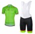 Abbigliamento Castelli 2017 Manica Corta e Pantaloncino Con Bretelle verde