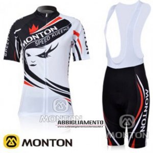 Donne Abbigliamento Monton 2011 Manica Corta E Pantaloncino Con Bretelle Bianco E Nero