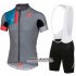 Abbigliamento Castelli 2016 Manica Corta E Pantaloncino Con Bretelle Grigio