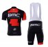 Abbigliamento BMC 2017 Manica Corta e Pantaloncino Con Bretelle rosso e nero