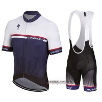 Abbigliamento Specialized Manica Corta e Pantaloncino Con Bretelle 2021 Blu