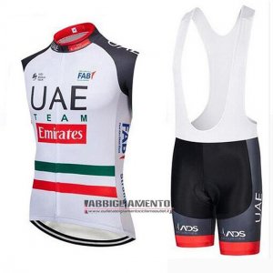 Gilet Antivento Uae 2019 Bianco Nero Rosso(1)