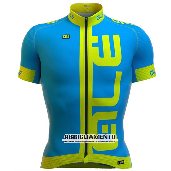 Abbigliamento ALE 2016 Manica Corta E Pantaloncino Con Bretelle Blu E Giallo - Clicca l'immagine per chiudere