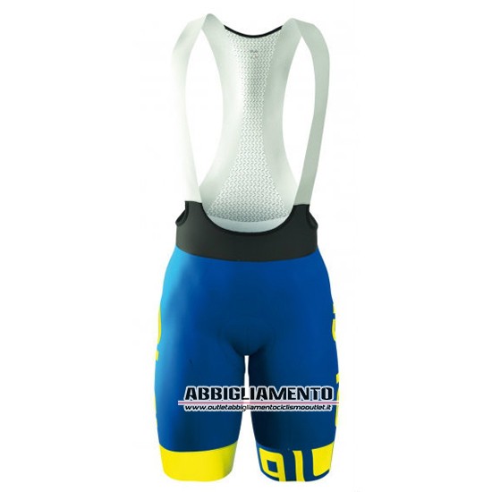 Abbigliamento ALE 2016 Manica Corta E Pantaloncino Con Bretelle Blu E Giallo - Clicca l'immagine per chiudere