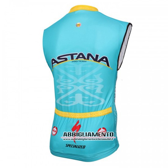 Gilet Antivento Astana 2016 Blu E Giallo - Clicca l'immagine per chiudere