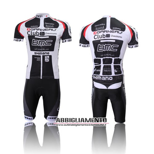 Abbigliamento Bmc 2011 Manica Corta E Pantaloncino Con Bretelle Nero E Bianco - Clicca l'immagine per chiudere