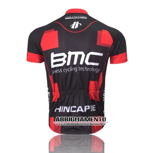 Abbigliamento Bmc 2012 Manica Corta E Pantaloncino Con Bretelle Nero E Rosso - Clicca l'immagine per chiudere