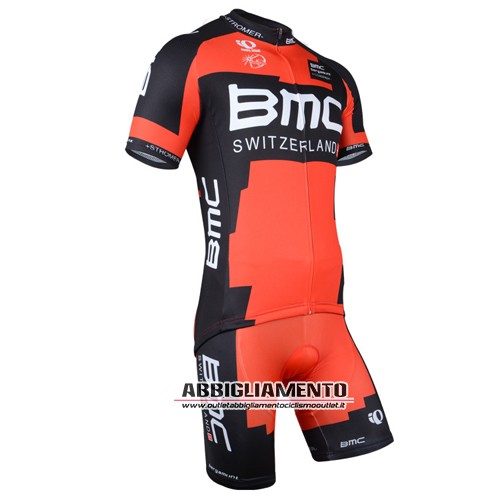 Abbigliamento Bmc 2013 Manica Corta E Pantaloncino Con Bretelle Nero E Rosso - Clicca l'immagine per chiudere