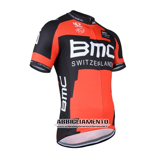 Abbigliamento Bmc 2013 Manica Corta E Pantaloncino Con Bretelle Nero E Rosso - Clicca l'immagine per chiudere