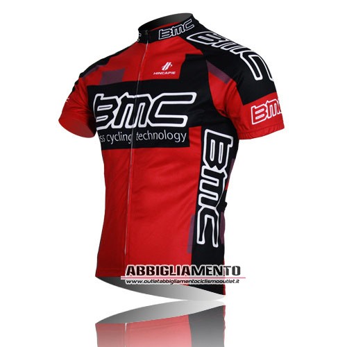 Abbigliamento Bmc 2015 Manica Corta E Pantaloncino Con Bretelle Rosso E Nero - Clicca l'immagine per chiudere