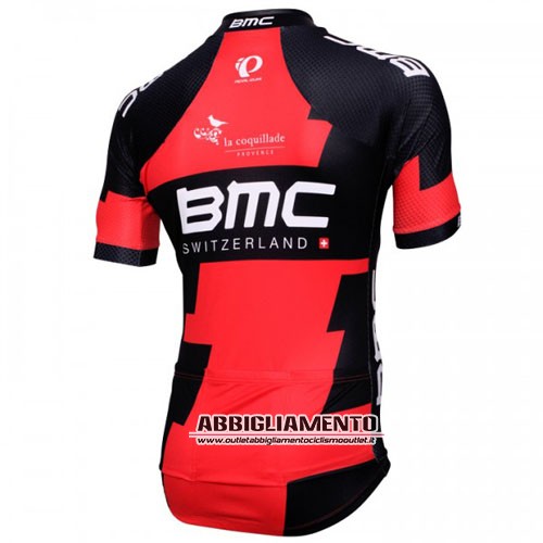 Abbigliamento Bmc 2016 Manica Corta E Pantaloncino Con Bretelle Rosso E Nero - Clicca l'immagine per chiudere