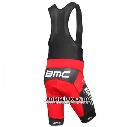 Abbigliamento Bmc 2016 Manica Corta E Pantaloncino Con Bretelle Rosso E Nero - Clicca l'immagine per chiudere