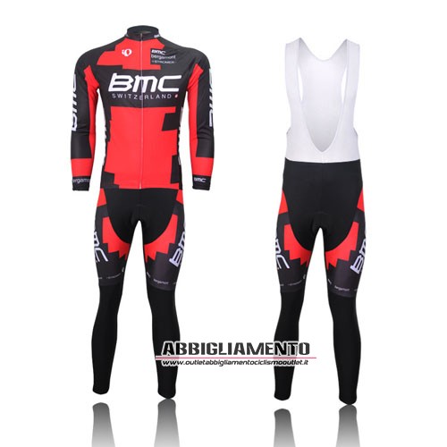 Abbigliamento Bmc 2013 Manica Lunga E Calza Abbigliamento Con Bretelle Nero E Rosso - Clicca l'immagine per chiudere