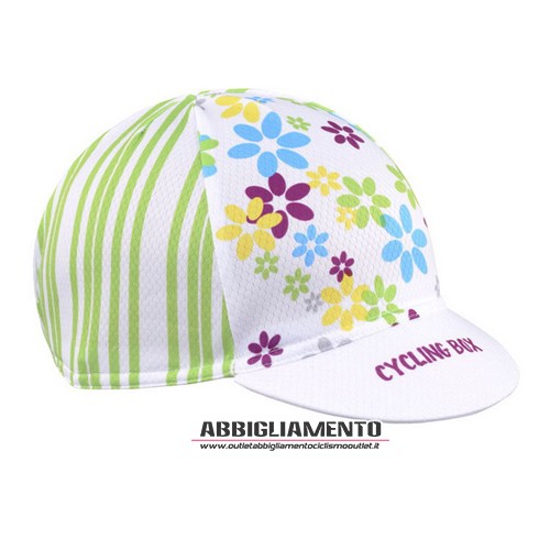 Berretto Cyclingbox Bianco E Verde 2015 - Clicca l'immagine per chiudere