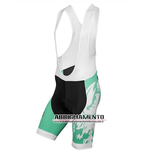 Abbigliamento Bianchi 2016 Manica Corta E Pantaloncino Con Bretelle Bianco E Verde1 - Clicca l'immagine per chiudere