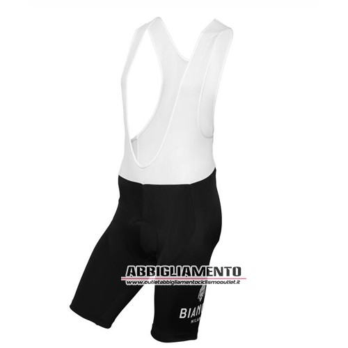 Abbigliamento Bianchi 2016 Manica Corta E Pantaloncino Con Bretelle Nero E Bianco - Clicca l'immagine per chiudere