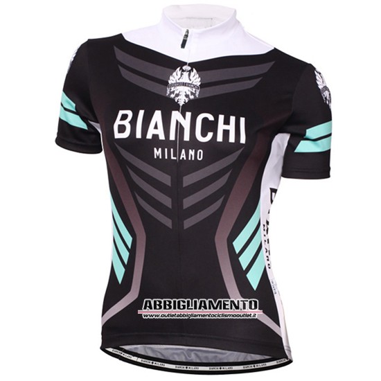 Donne Abbigliamento Bianchi 2016 Manica Corta E Pantaloncino Con Bretelle Nero - Clicca l'immagine per chiudere