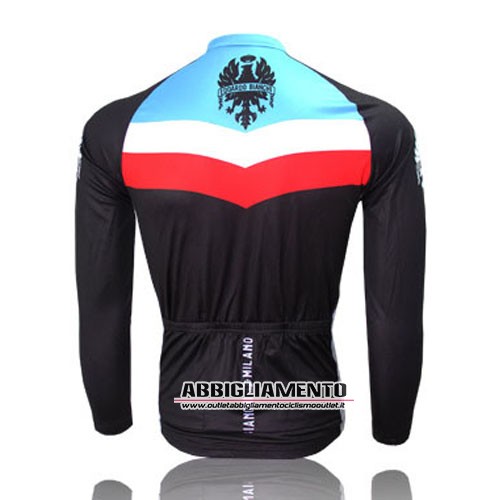 Abbigliamento Bianchi 2014 Manica Lunga E Calza Abbigliamento Con Bretelle Nero E Celeste - Clicca l'immagine per chiudere